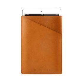 Mujjo slim fit funda de piel iPad Air 1 / 2 / Pro 9.7" bronceado
