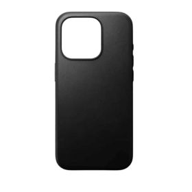 Nomad morderna funda de piel magsafe iPhone 15 Pro Max negro
