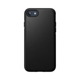 Nomad moderna funda de piel magsafe iPhone 15 negro