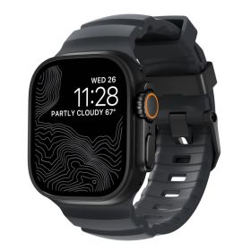 Nomad Rocky Point Correa Apple Watch 42mm / 44mm / 45mm / 49mm Storm Connector Negro