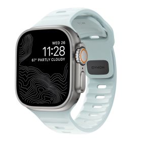 Nomad Correa Deportiva para Apple Watch 42mm / 44mm / 45mm / 49mm Azul Hielo Brillante
