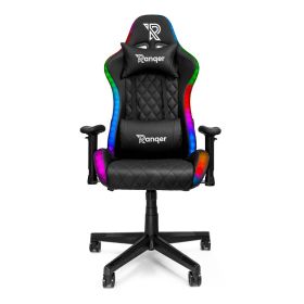 Ranqer Halo silla gaming RBG / LED negro