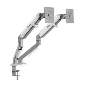 Ranqer Soporte de Monitor Pro Dual blanco
