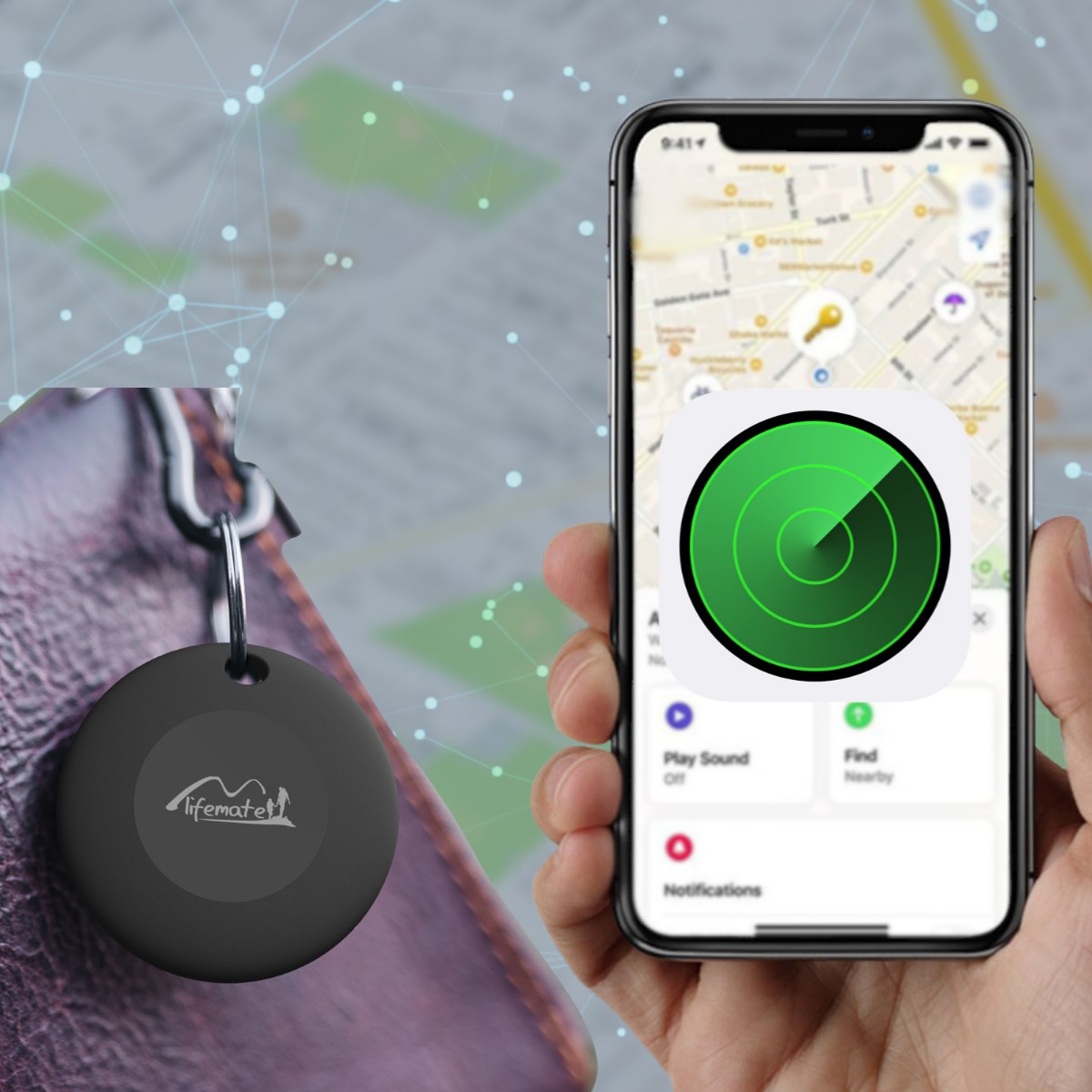 Localizador GPS Lifemate para bicicleta eléctrica