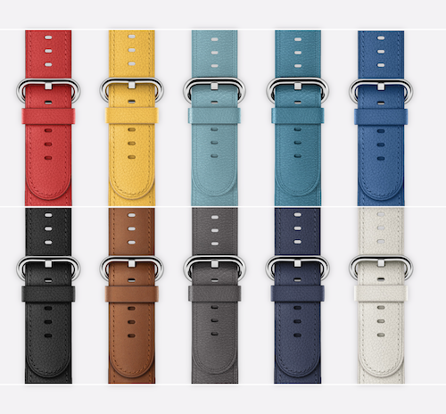 Apple Classic Buckle tercera generación en todos los colores disponibles