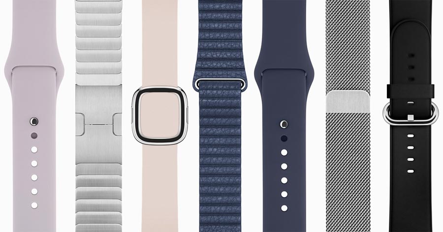 Variantes de correas Apple Watch