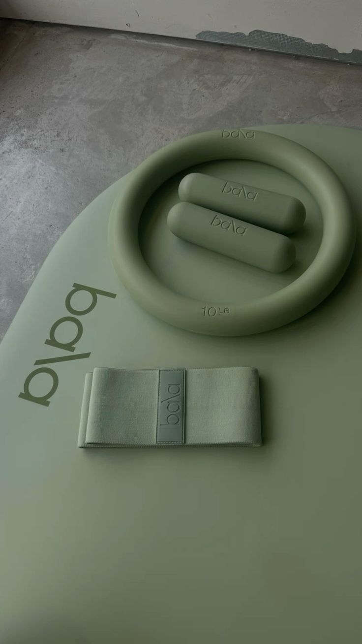 Material BALA en el estudio de Pilates