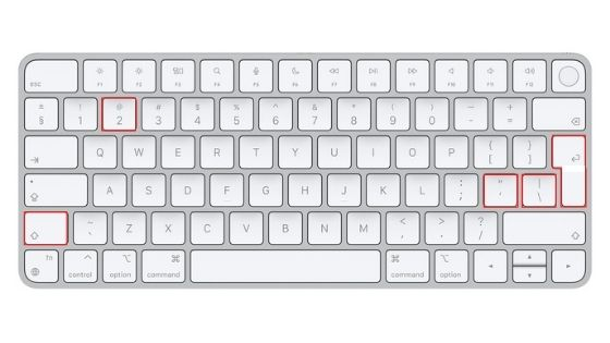 Teclado QWERTY internacional Teclado QWERTY internacional