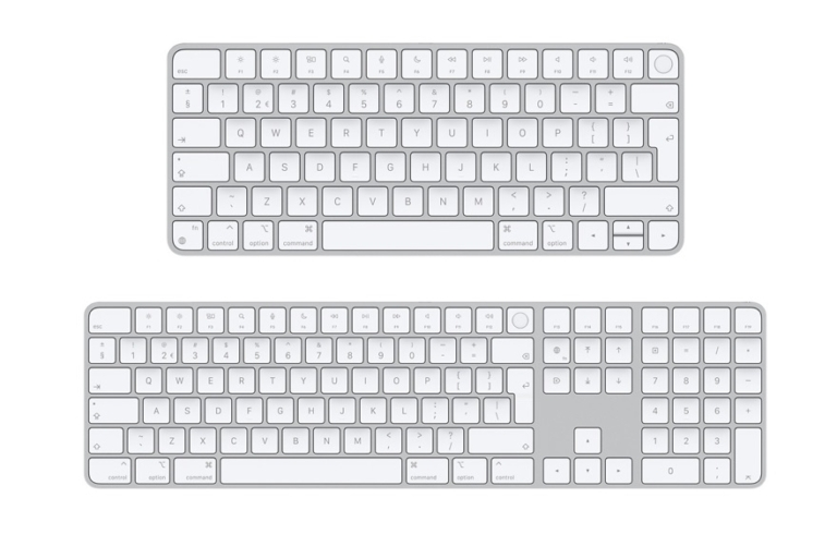 Diferencia entre un teclado con y sin teclado numérico Diferencia entre un teclado con y sin teclado numérico